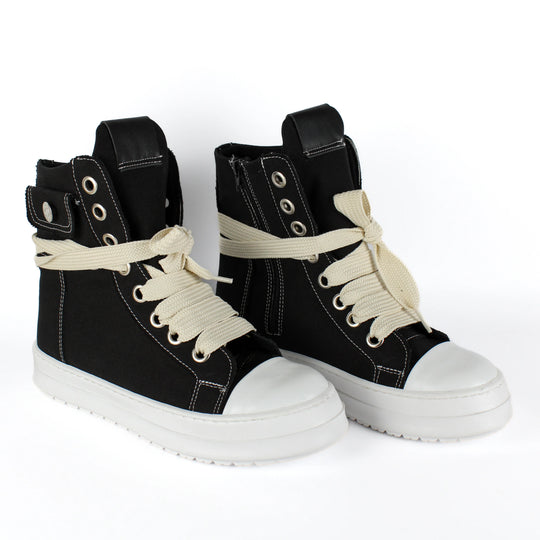 Sneakers Milano in tessuto a collo alto