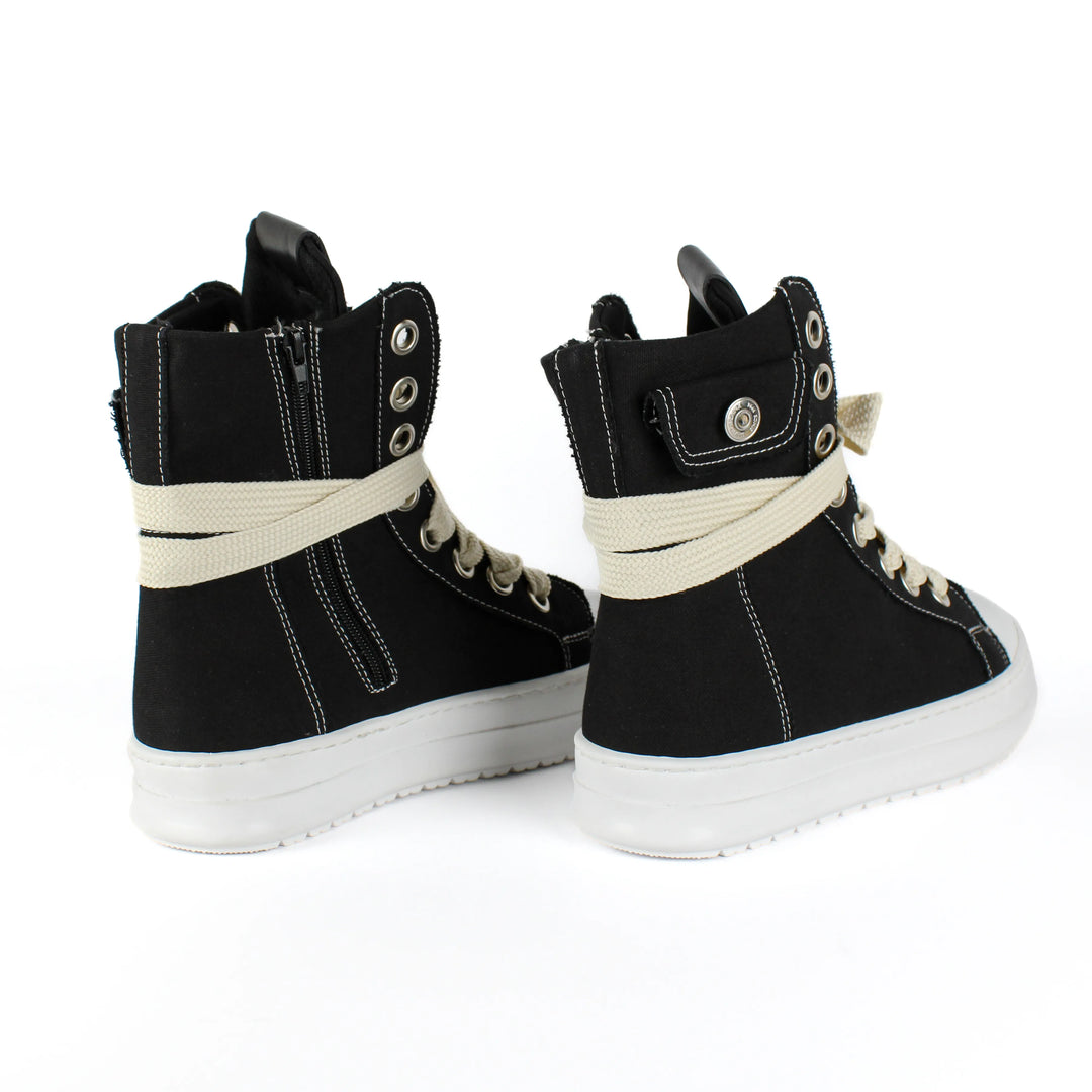 Sneakers Milano in tessuto a collo alto
