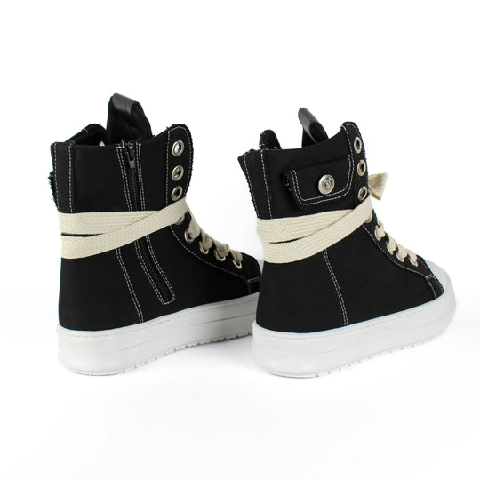 Sneakers Milano in tessuto a collo alto