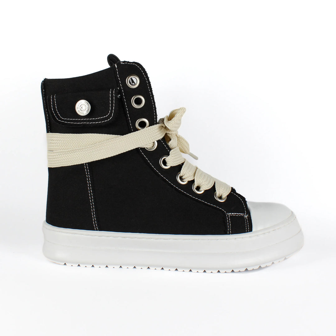 Sneakers Milano in tessuto a collo alto