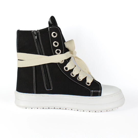 Sneakers Milano in tessuto a collo alto