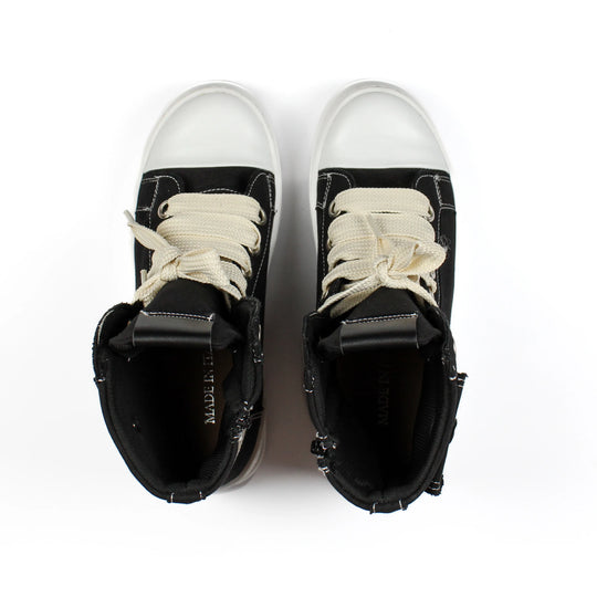 Sneakers Milano in tessuto a collo alto