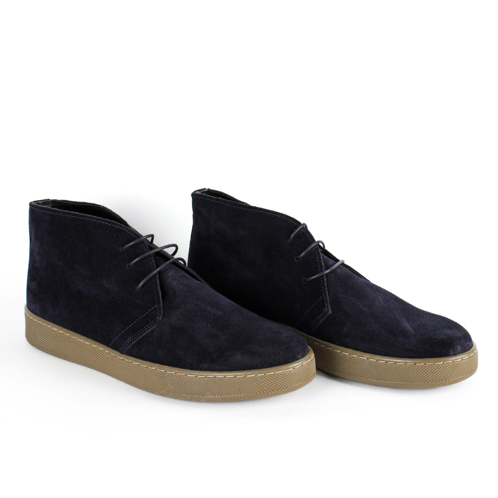 Polacchine Dante in Camoscio Blu