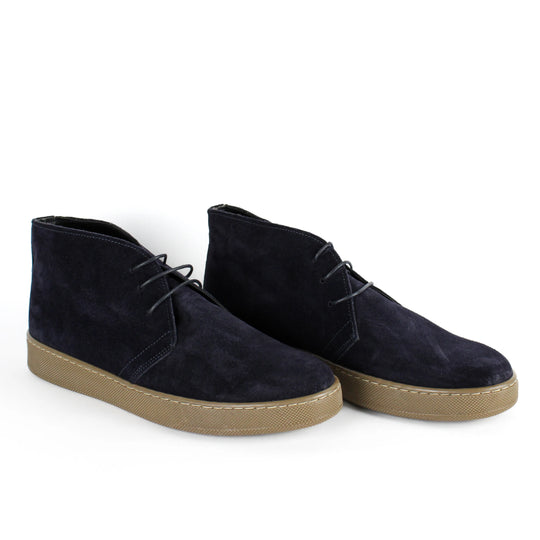 Polacchine Dante in Camoscio Blu