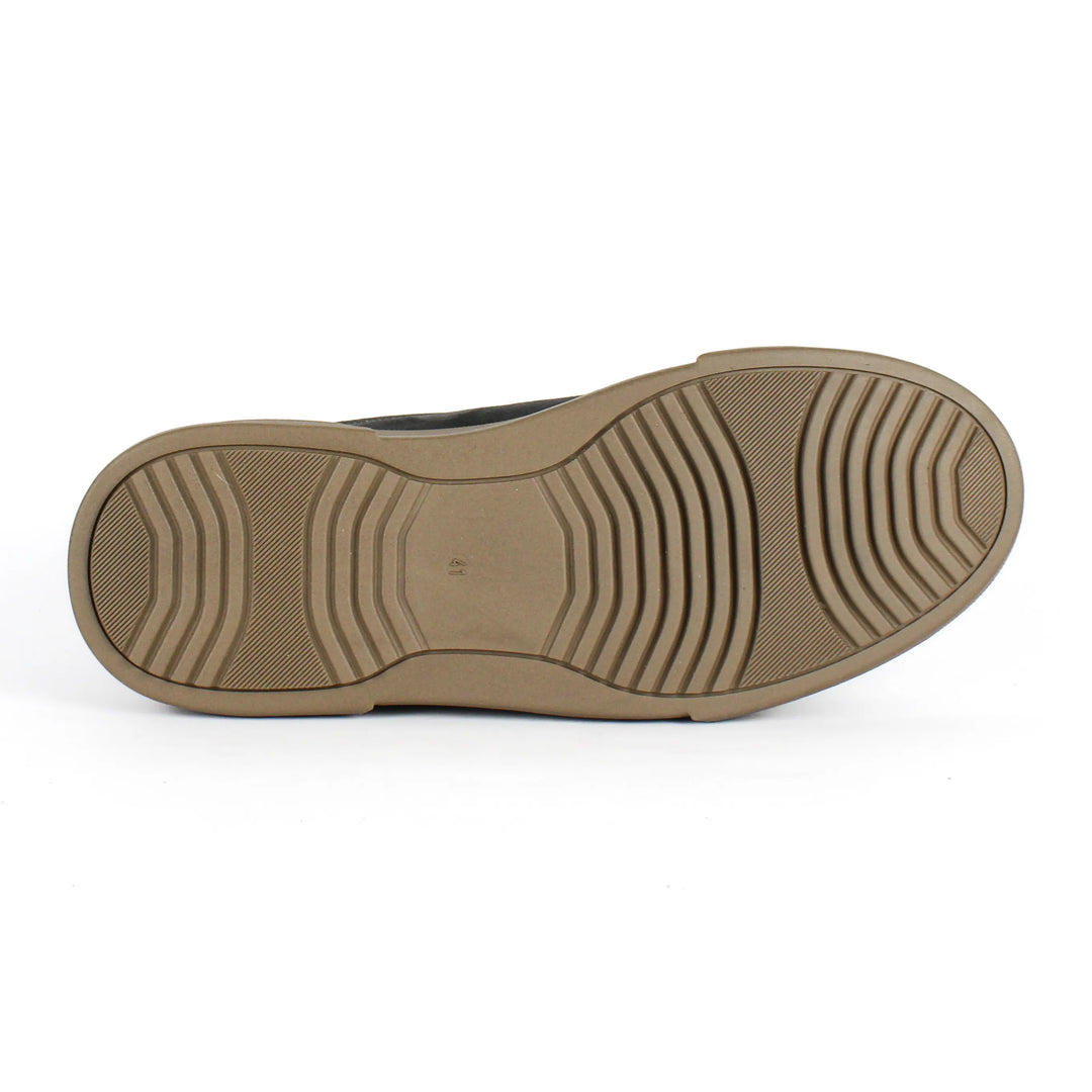Sneakers Londra in Camoscio Grigio