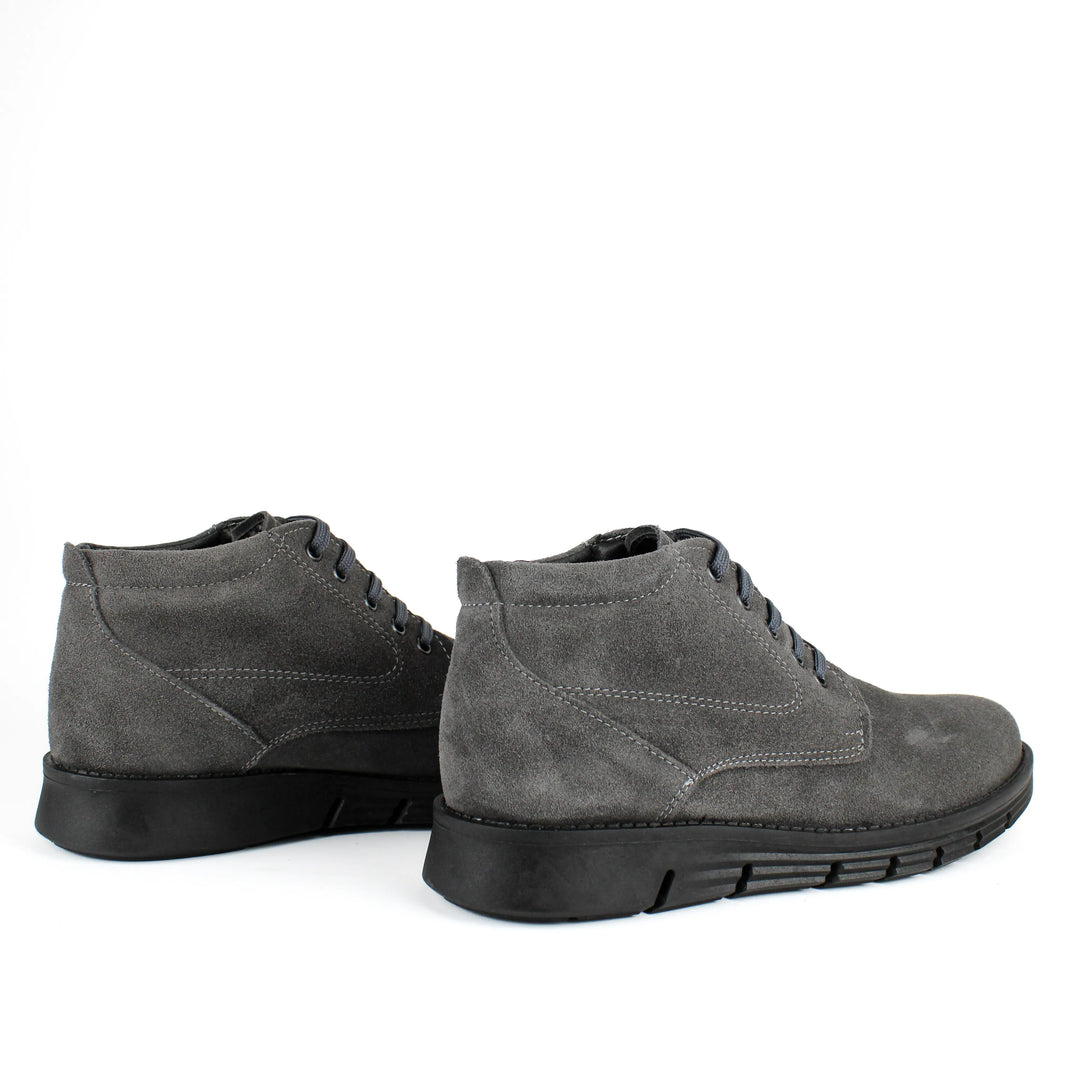 Polacchine Cesare in Camoscio Grigio