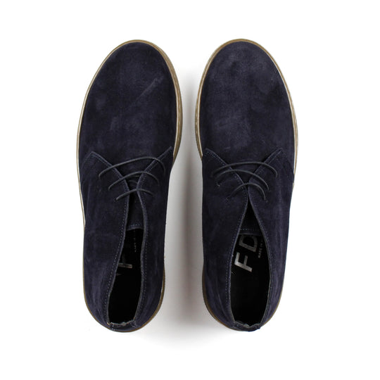 Polacchine Dante in Camoscio Blu