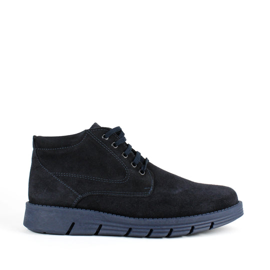 Polacchine Cesare in Camoscio Blu