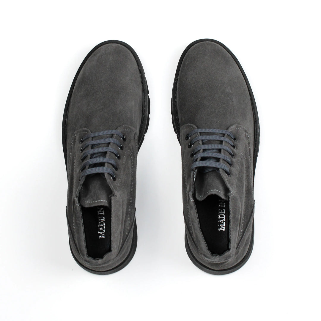 Polacchine Cesare in Camoscio Grigio