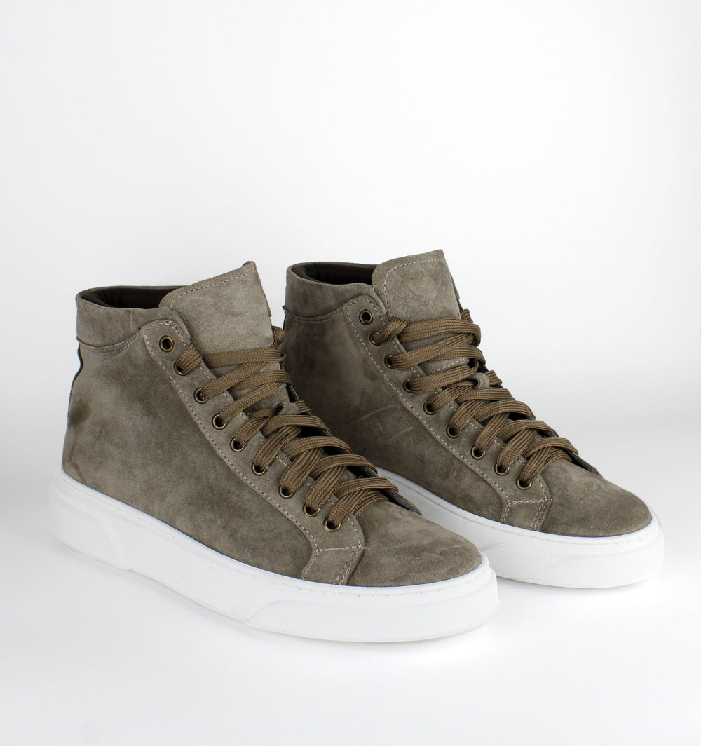 Sneaker Verde Grigio Camoscio PREMIATA - Sneakers Sneaker Verde Grigio Camoscio PREMIATA - Sneakers