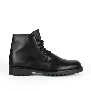 Stivaletti Zip in Pelle Nera