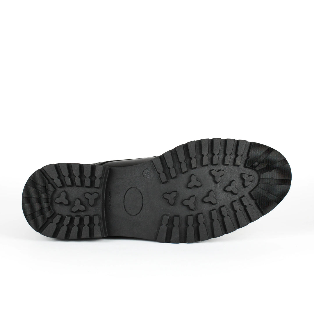 Stivaletti Zip in Pelle Nera