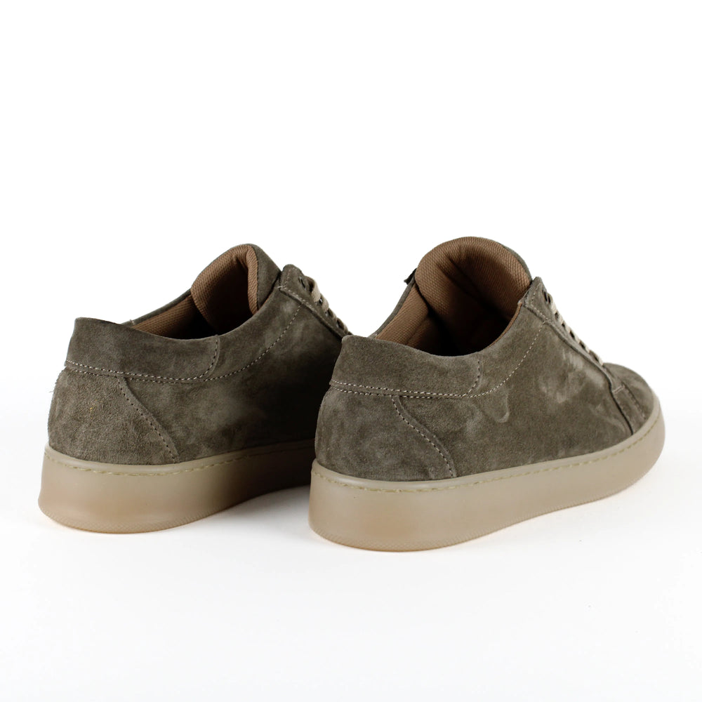 Sneakers Berlino in Camoscio Taupe