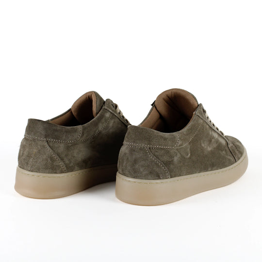 Sneakers Berlino in Camoscio Taupe