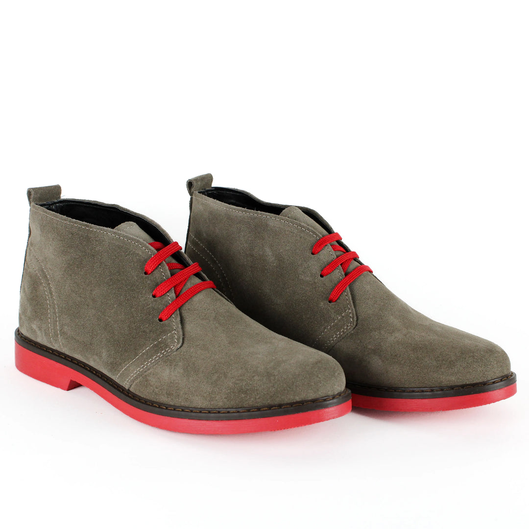 Polacchine Flavio in Camoscio Taupe