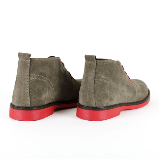 Polacchine Flavio in Camoscio Taupe