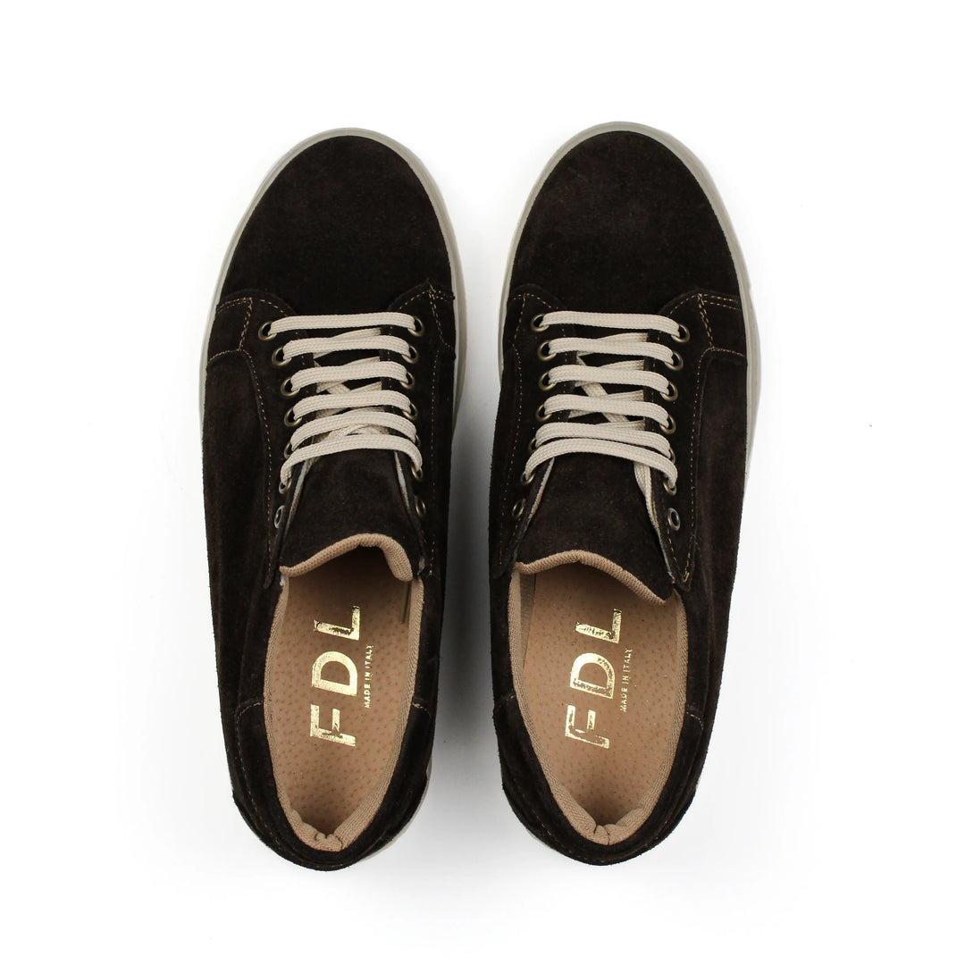 Sneakers Berlino in Camoscio Testa di Moro