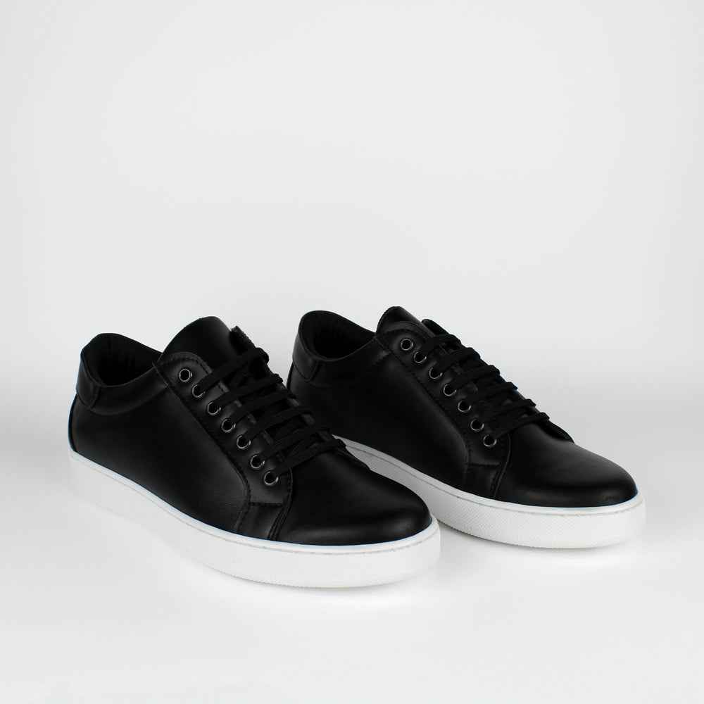 Sneakers Bart in Pelle Nera