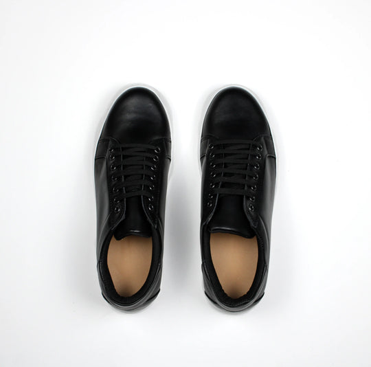 Sneakers Bart in Pelle Nera