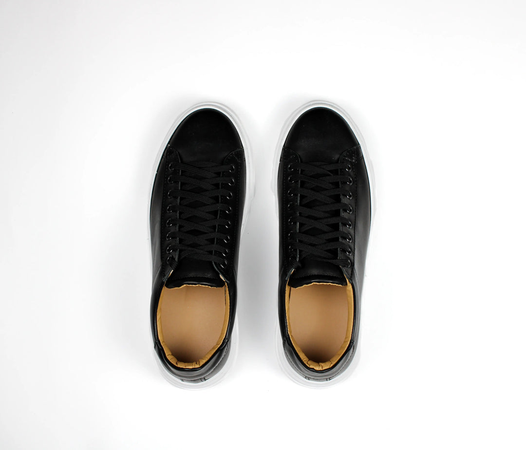 Sneakers Londra in Pelle Nera