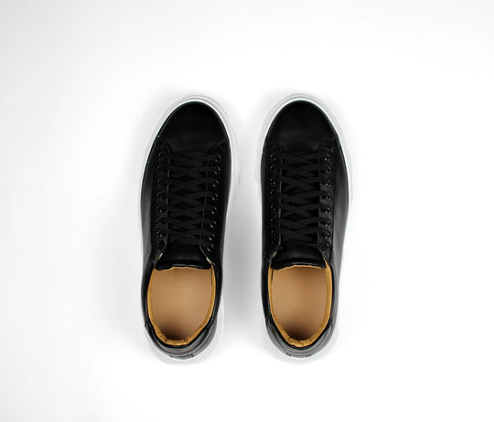 Sneakers Londra in Pelle Nera