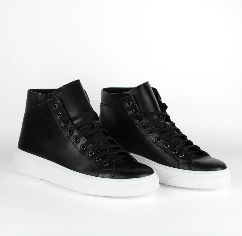 Sneakers 170 in Pelle Nera